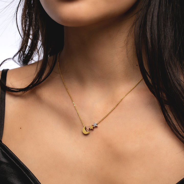 Moon & Star Necklace