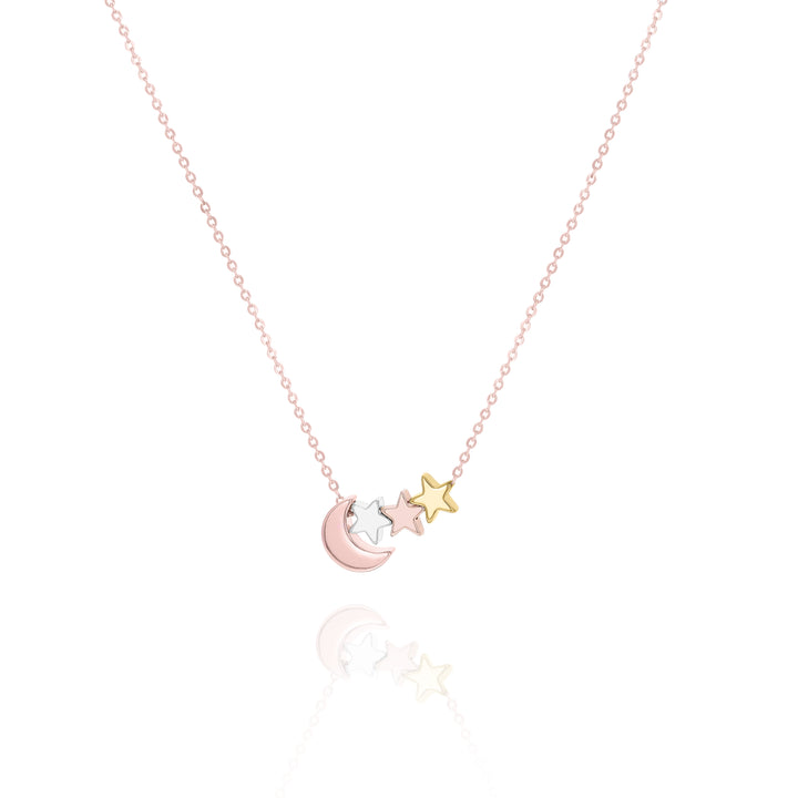 Moon & Star Necklace