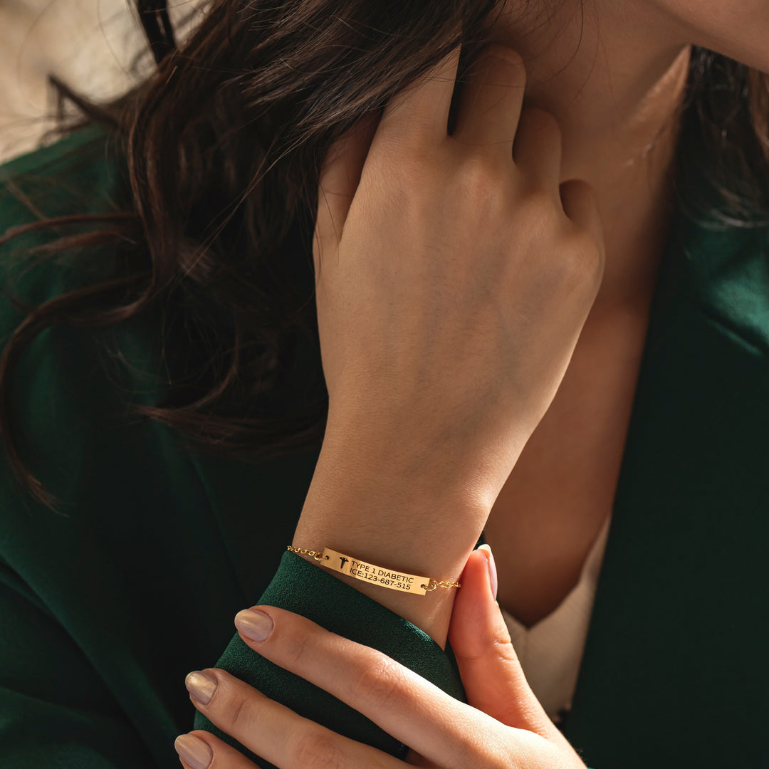 The Medical Alert Bracelet That Looks Like Jewelry