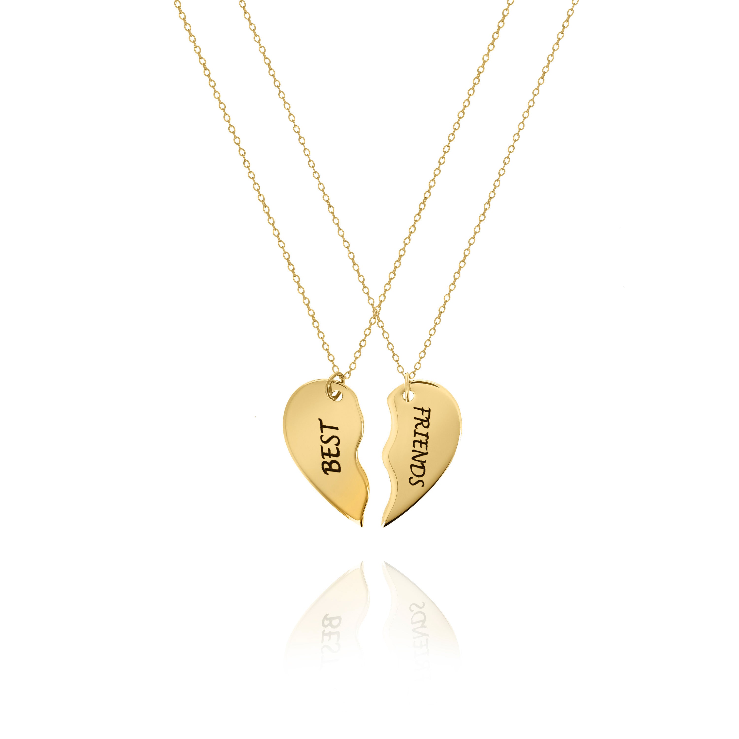 Personalized Heart Necklaces