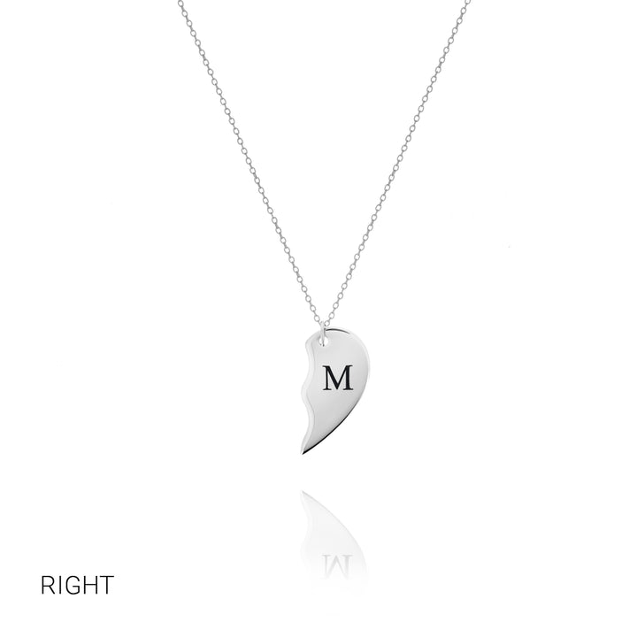 Personalized Heart Necklaces