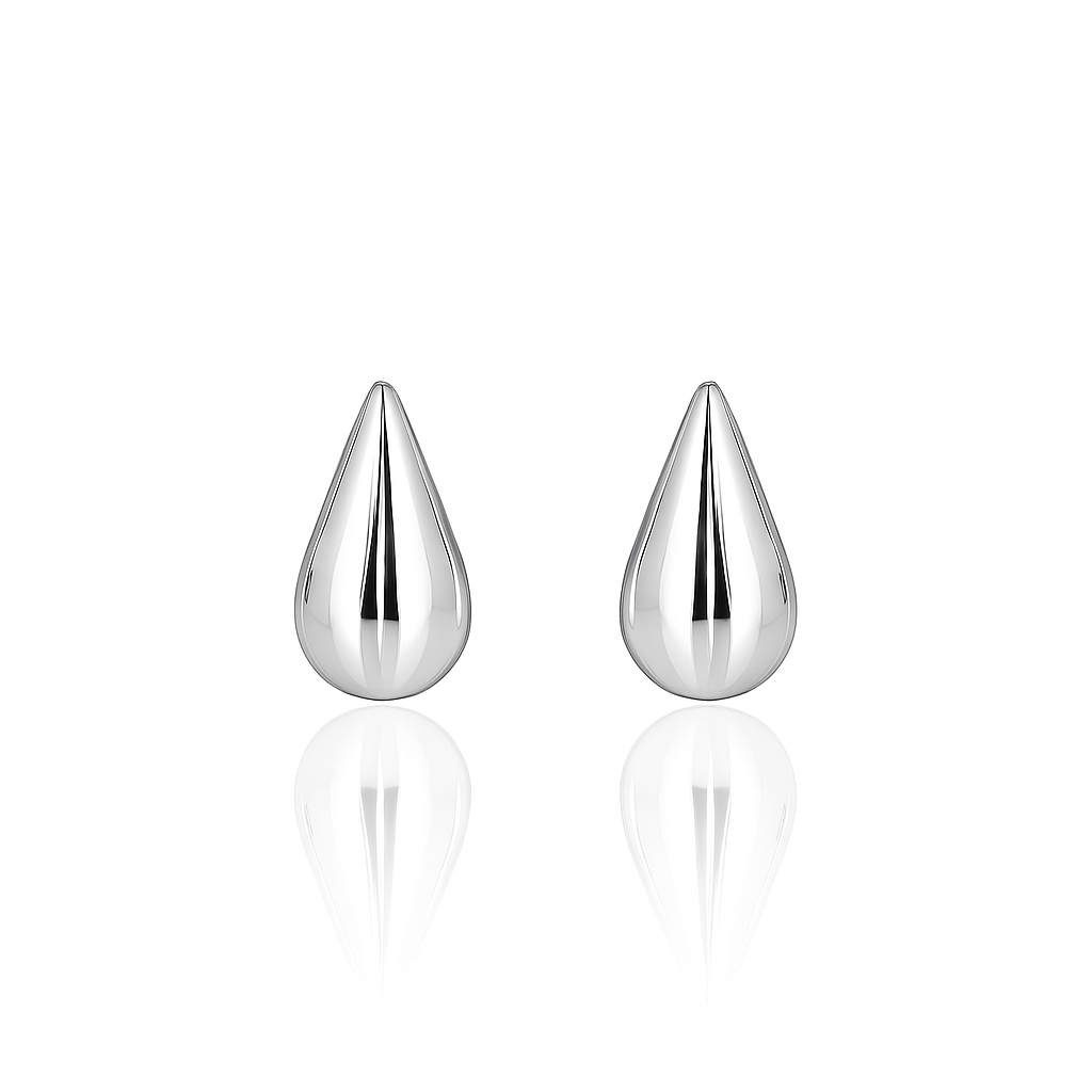Teardrop Stud Earrings- S177