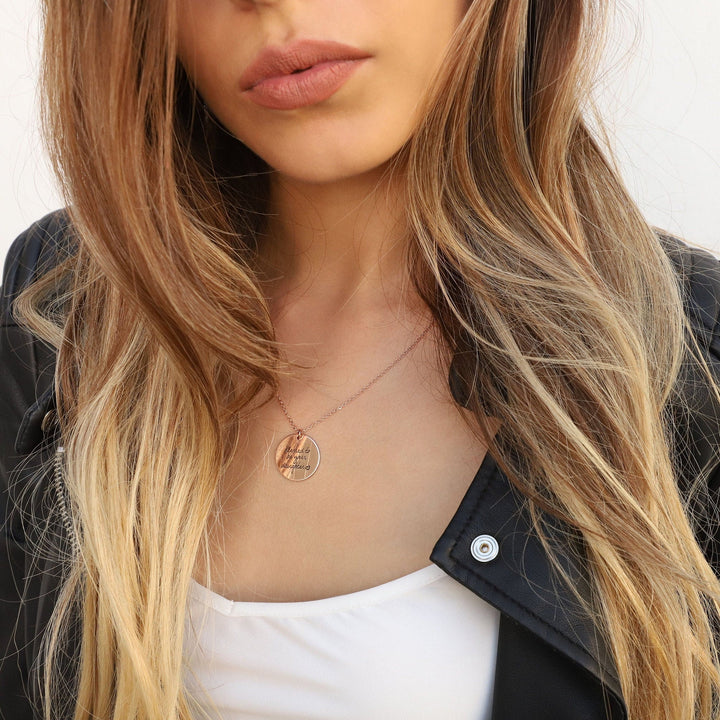 Custom Handwriting Necklace – Memorial Jewelry