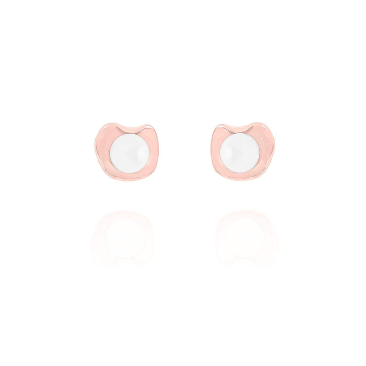 Freshwater Pearl Stud Earrings- S083