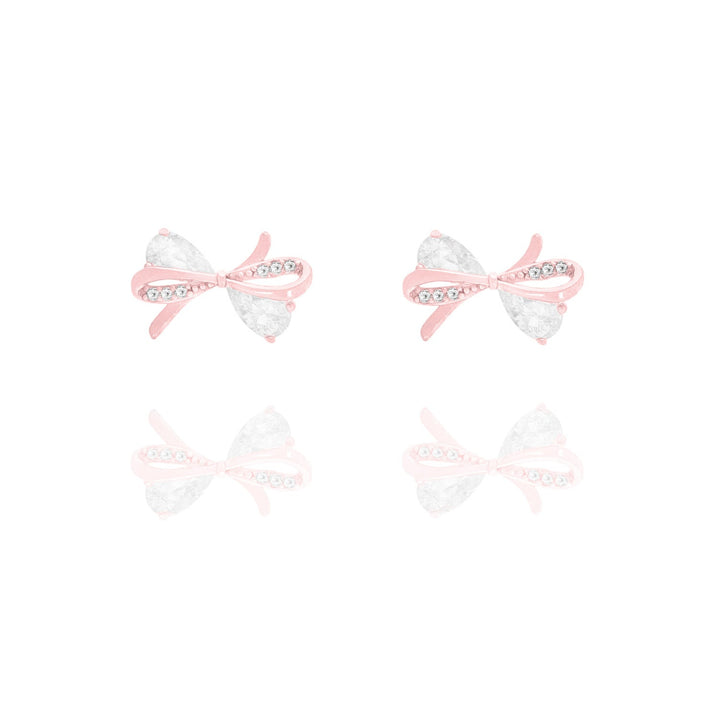 Dainty Bow Stud Earrings- S124