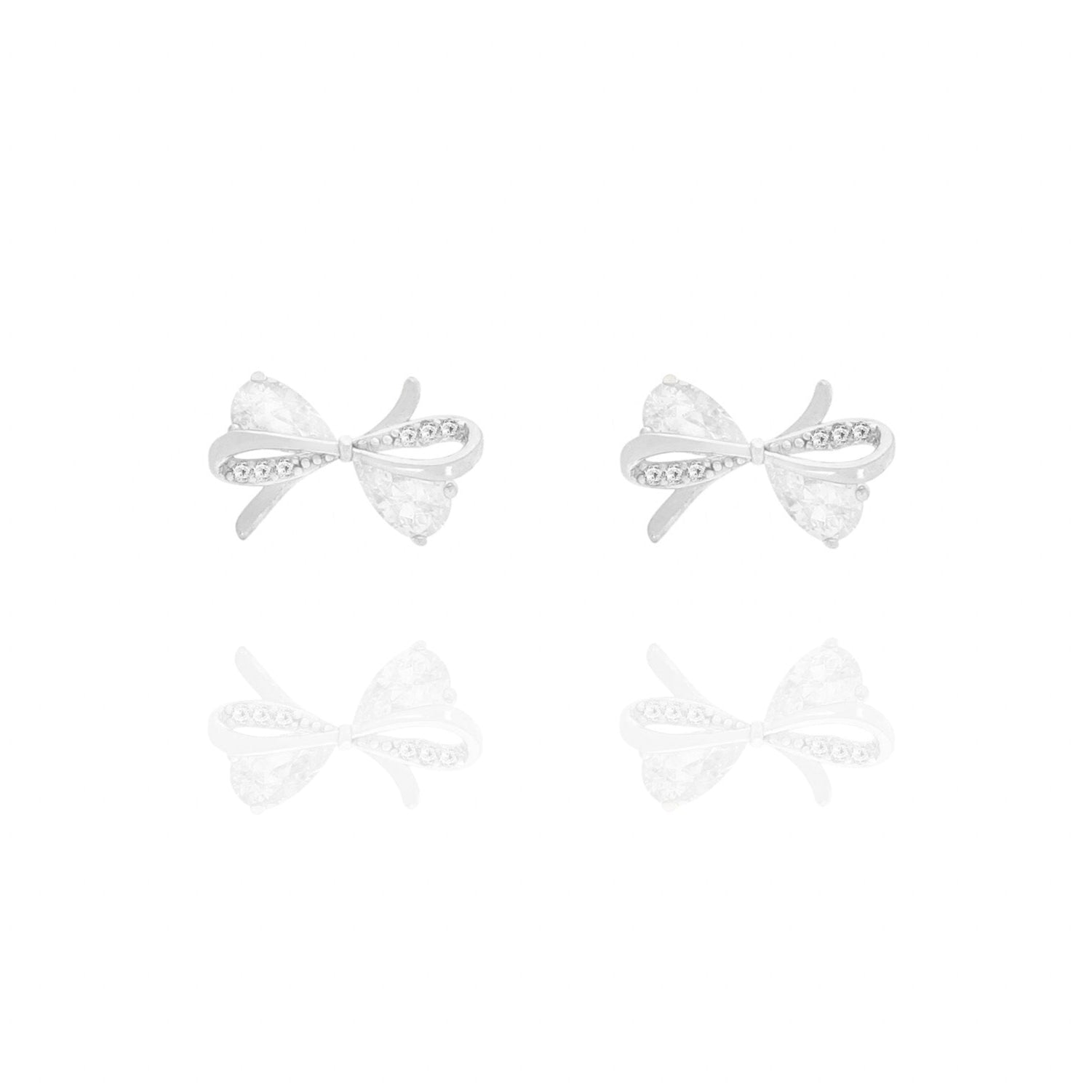 Dainty Bow Stud Earrings- S124