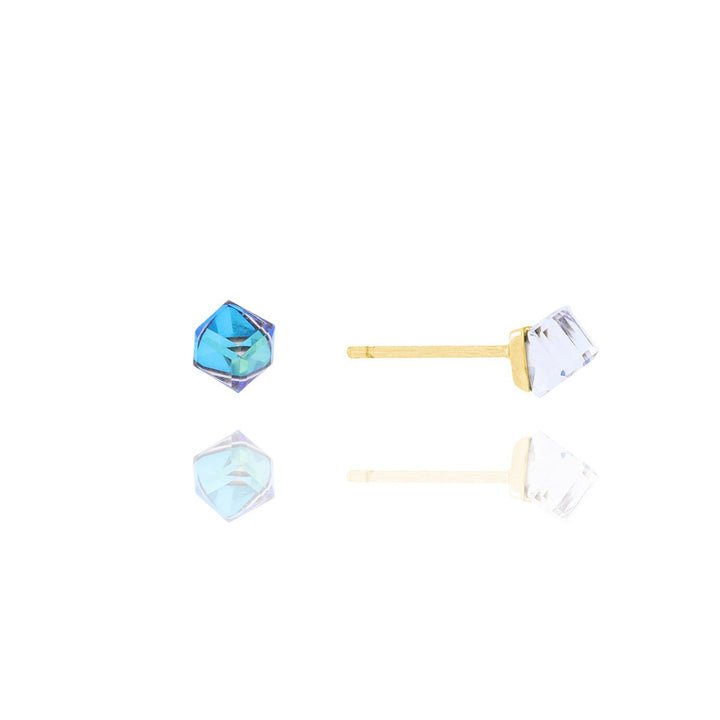 Delicate Opal Stud Earrings- S125