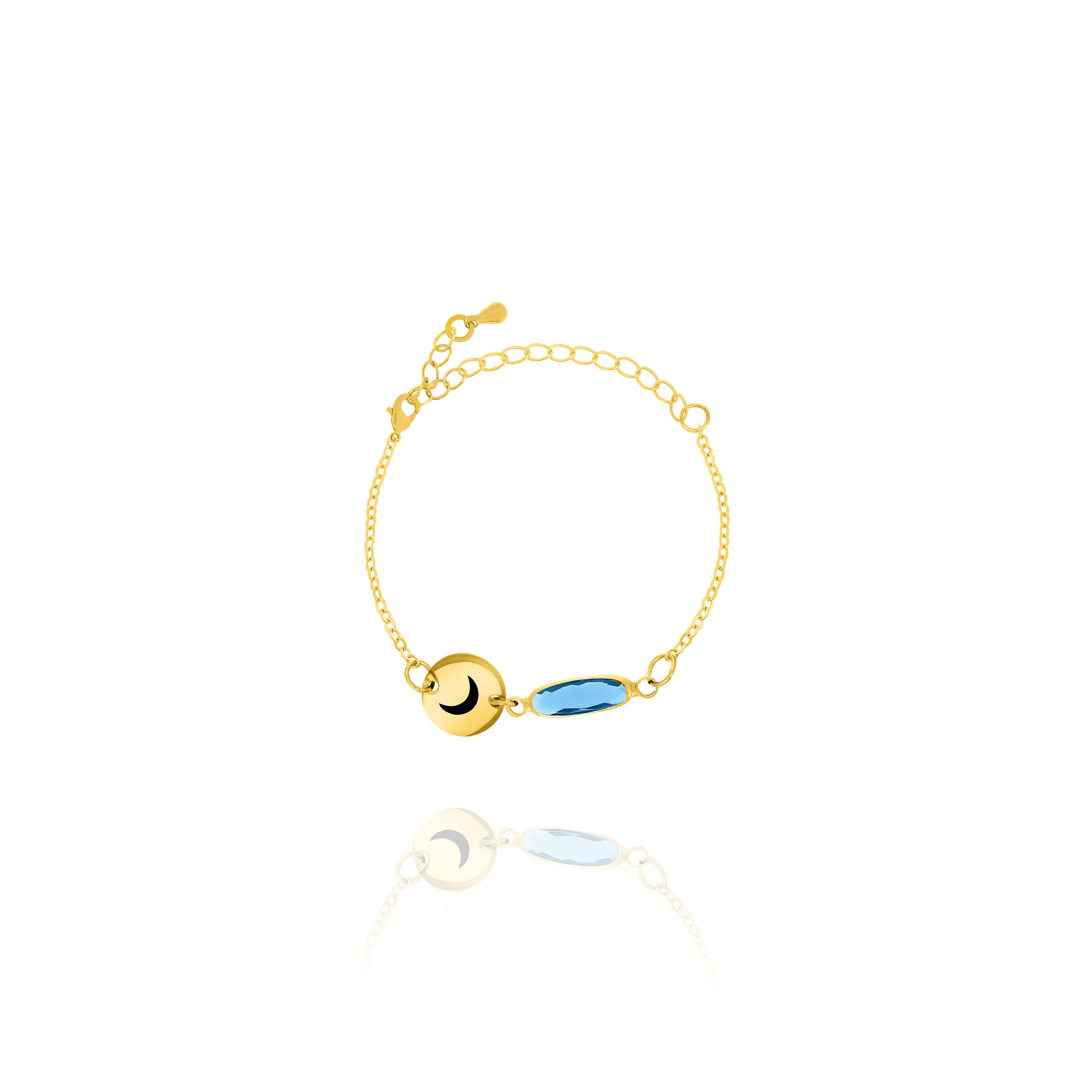 Personalized Birthstone & Initial Bracelet – Custom Friendship & Sisterhood Jewelry