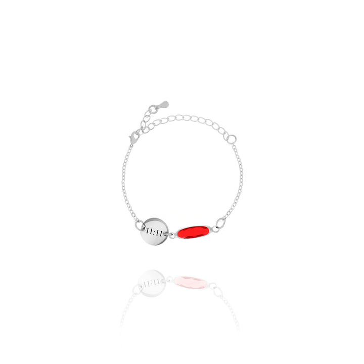 Personalized Birthstone & Initial Bracelet – Custom Friendship & Sisterhood Jewelry