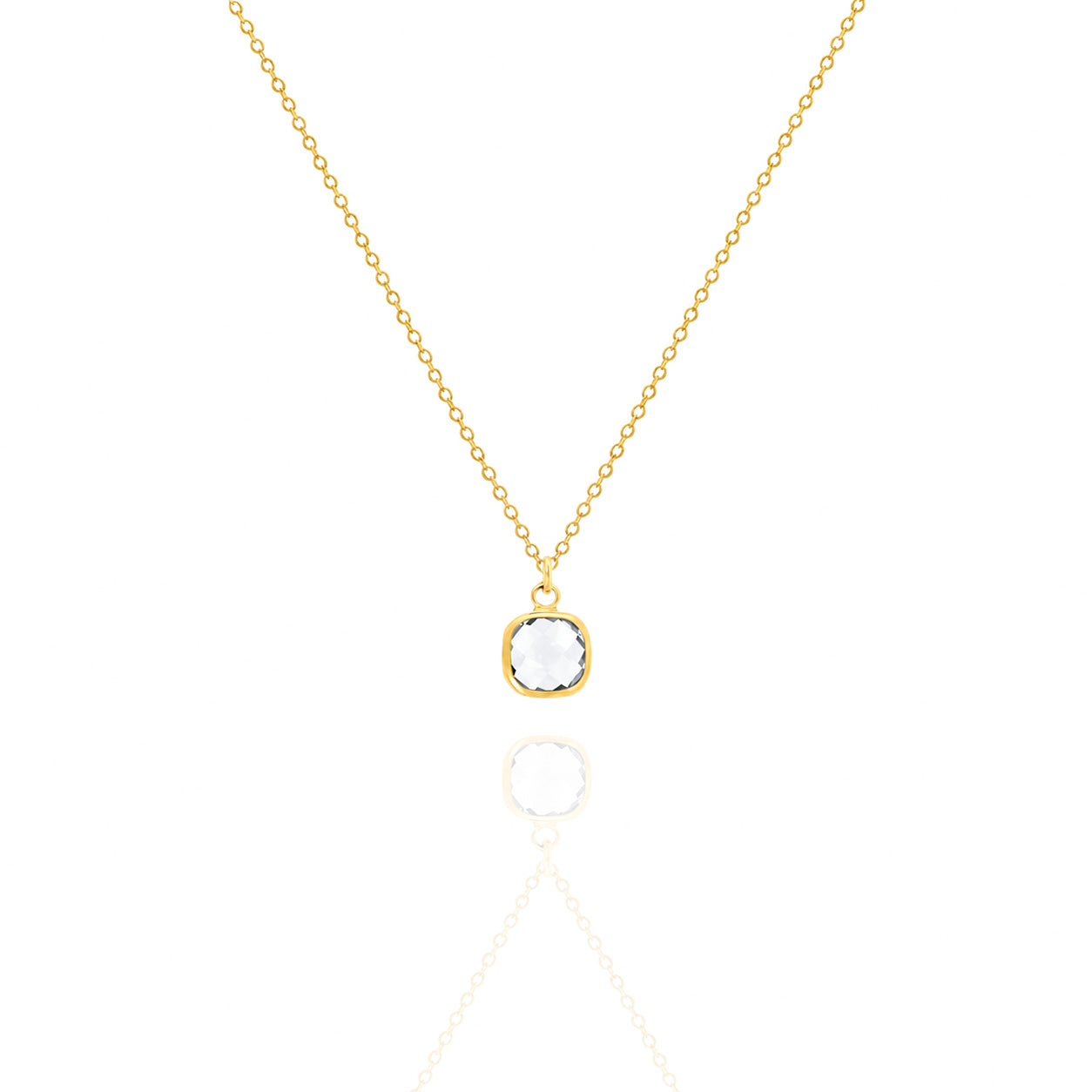 Birthstone Necklace – Dainty Minimalist Jewelry Gift for Her