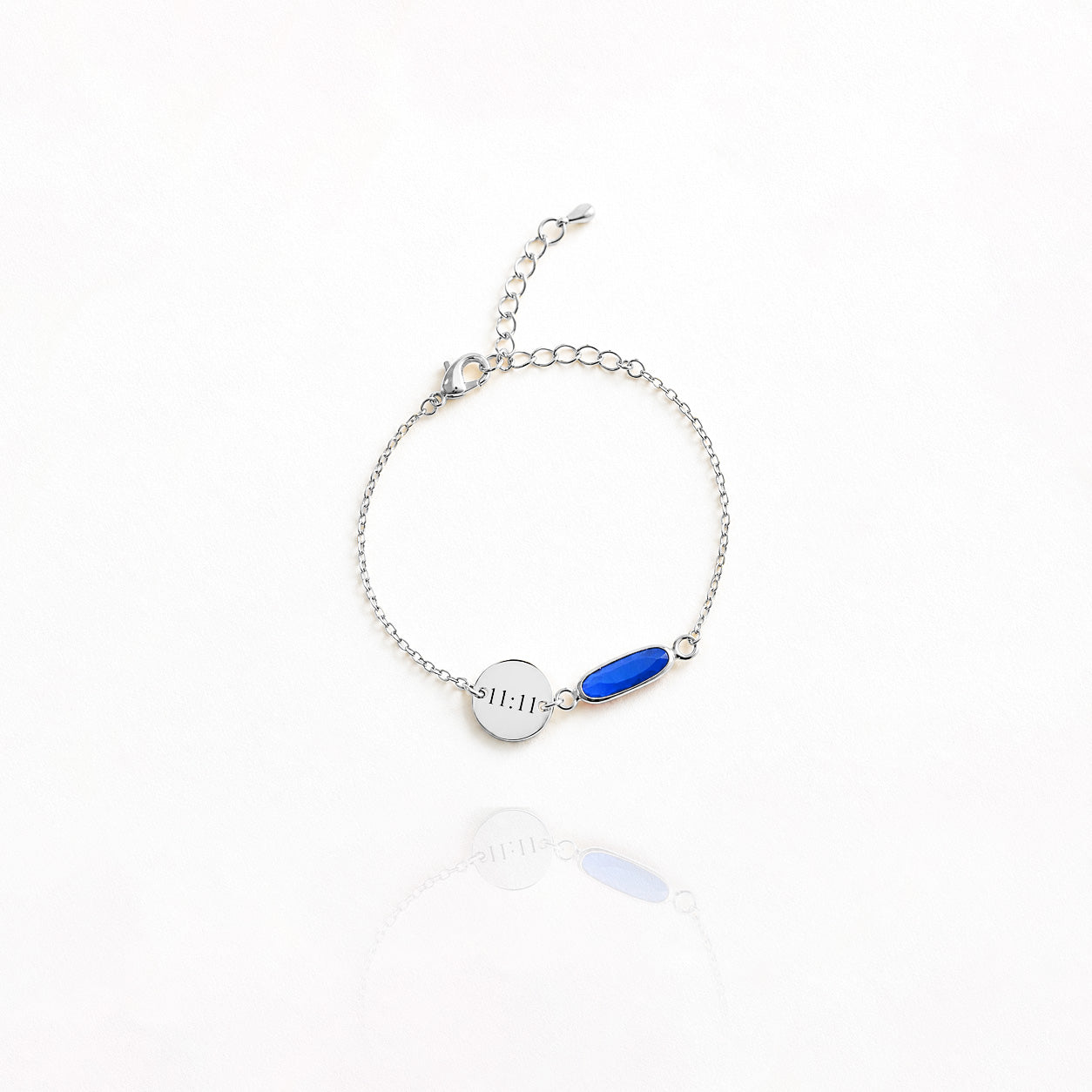 Birthstone Initial Bracelet