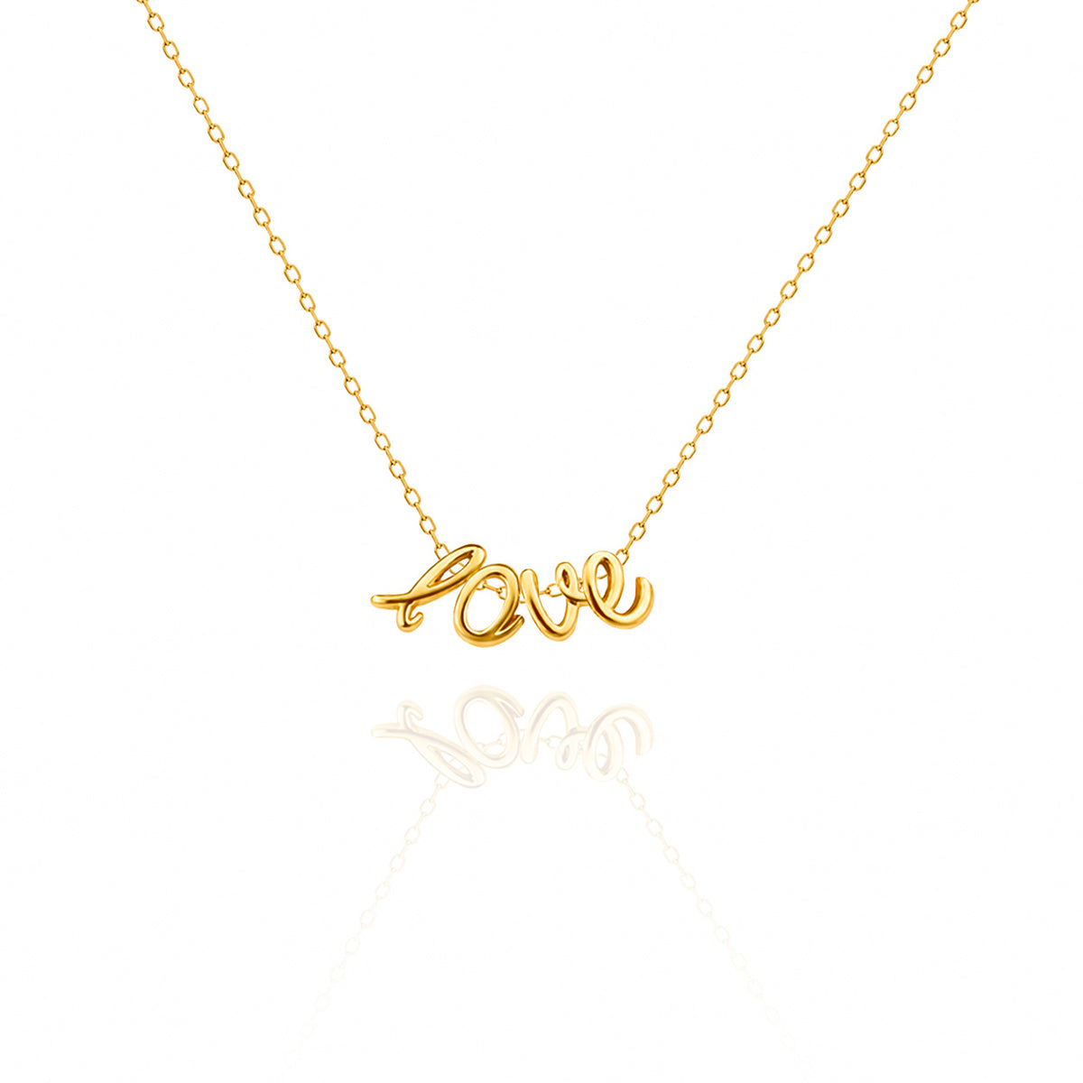 Cursive Initial Necklace .925 Sterling Silver