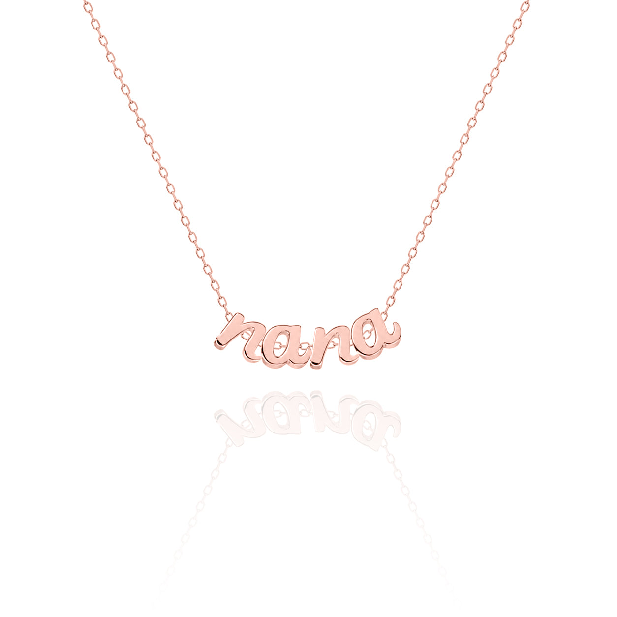 Cursive Initial Necklace .925 Sterling Silver