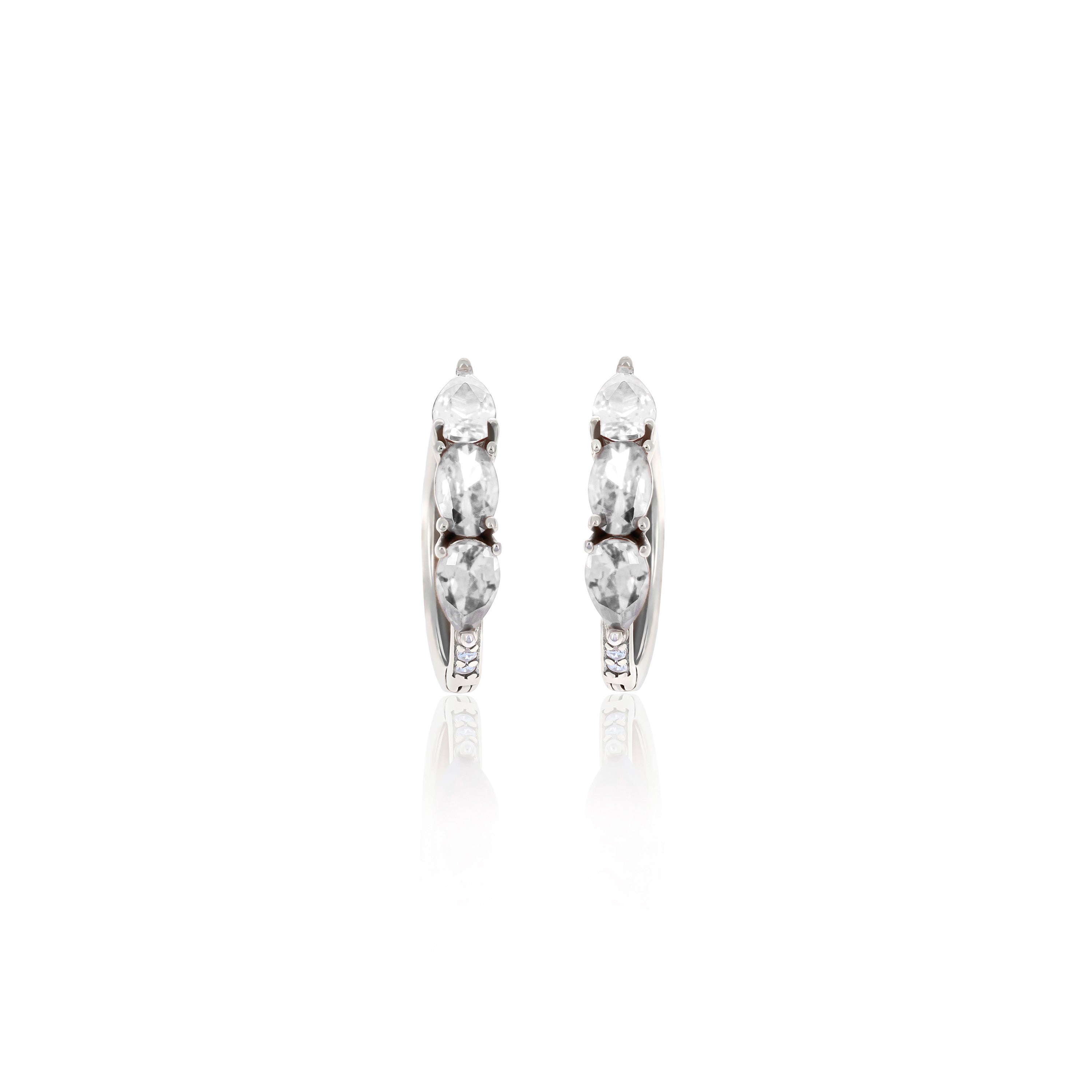 Hoop Birthstone Earrings- ER02