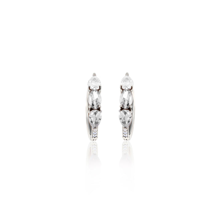 Hoop Birthstone Earrings- ER02