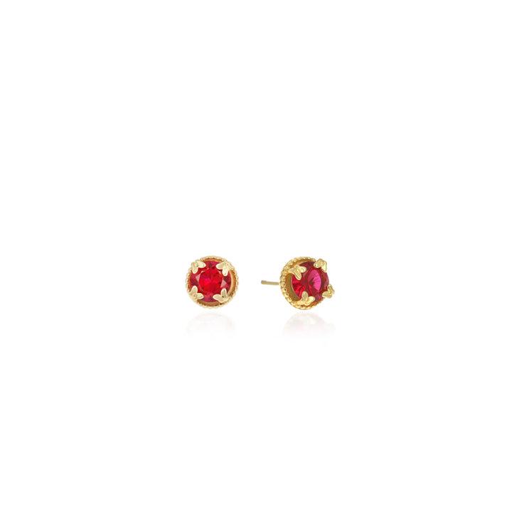 Butterfly Birthstone Stud Earrings- ER11
