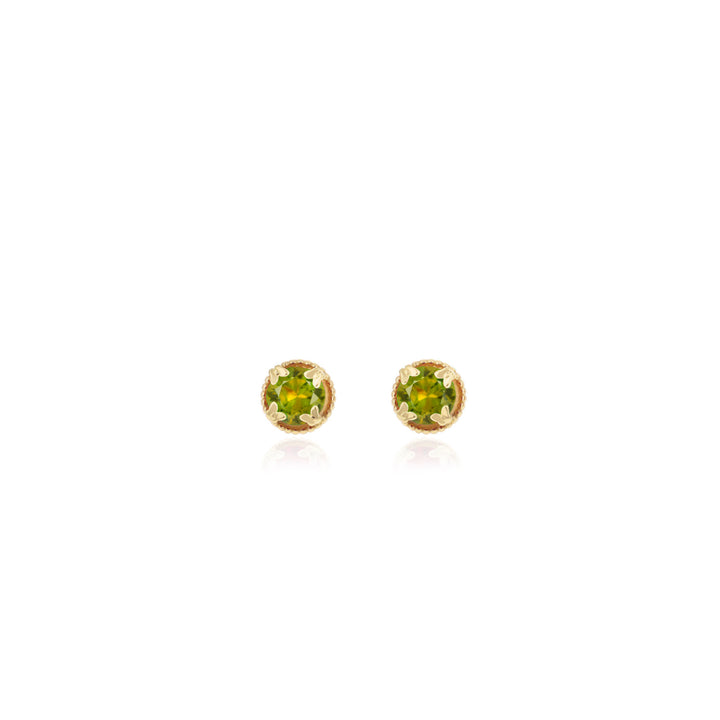 Butterfly Birthstone Stud Earrings- ER11