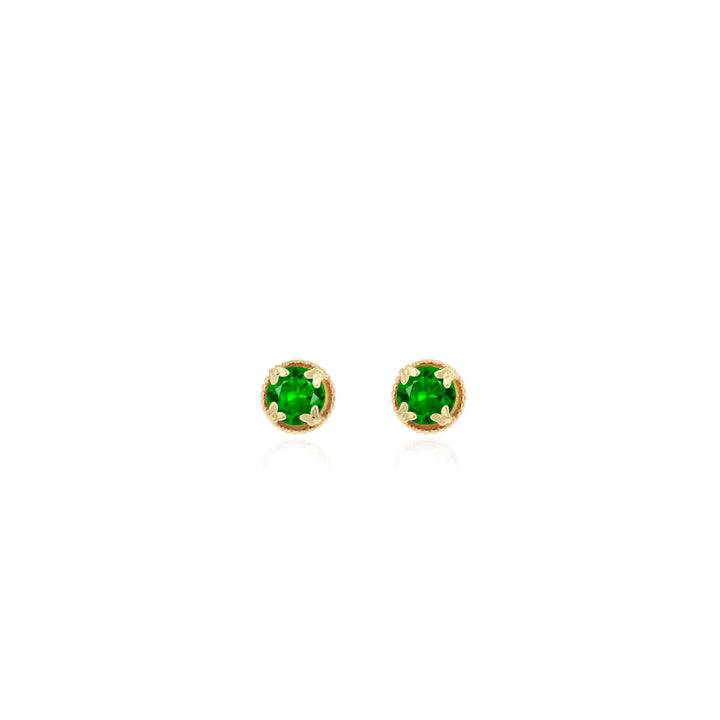 Butterfly Birthstone Stud Earrings- ER11