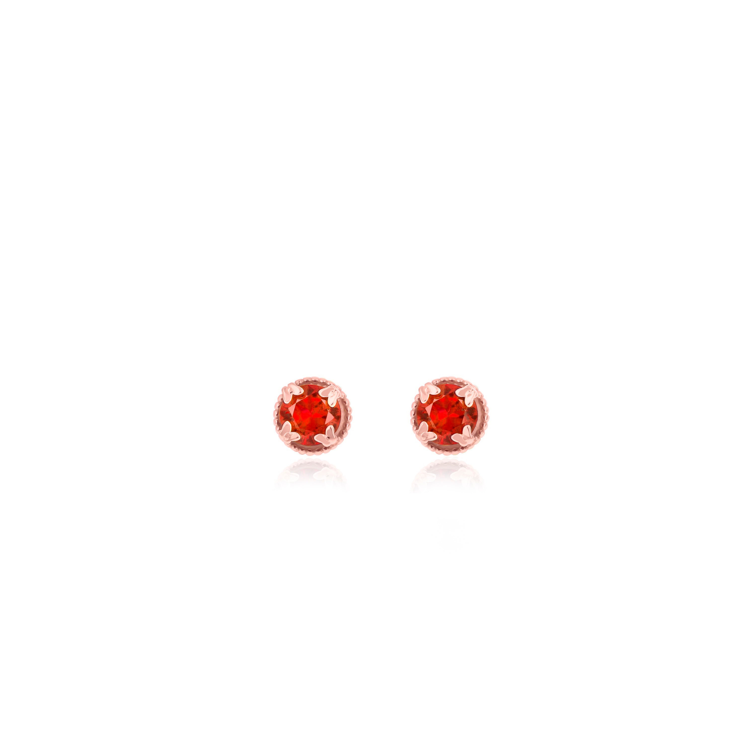 Butterfly Birthstone Stud Earrings- ER11