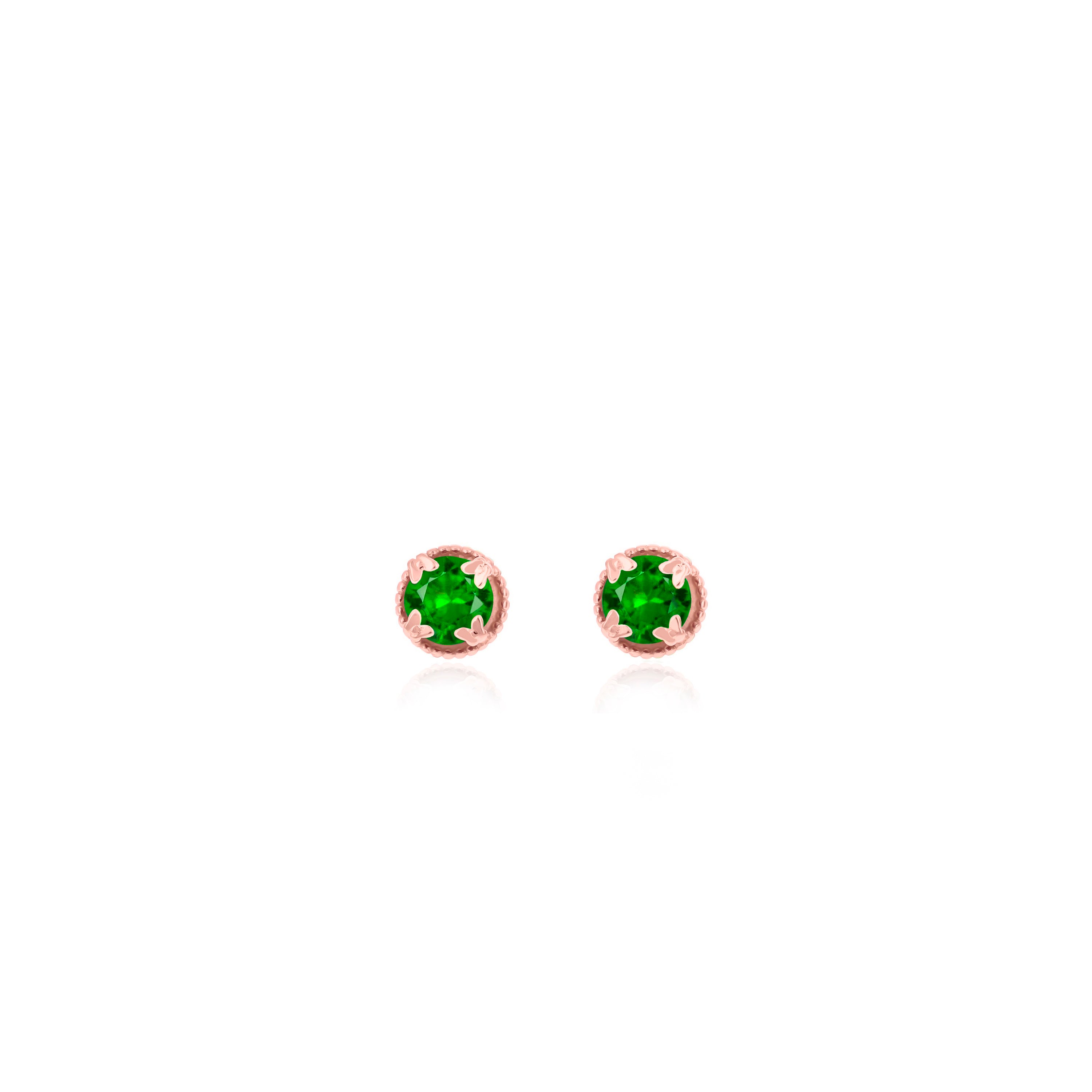 Butterfly Birthstone Stud Earrings- ER11