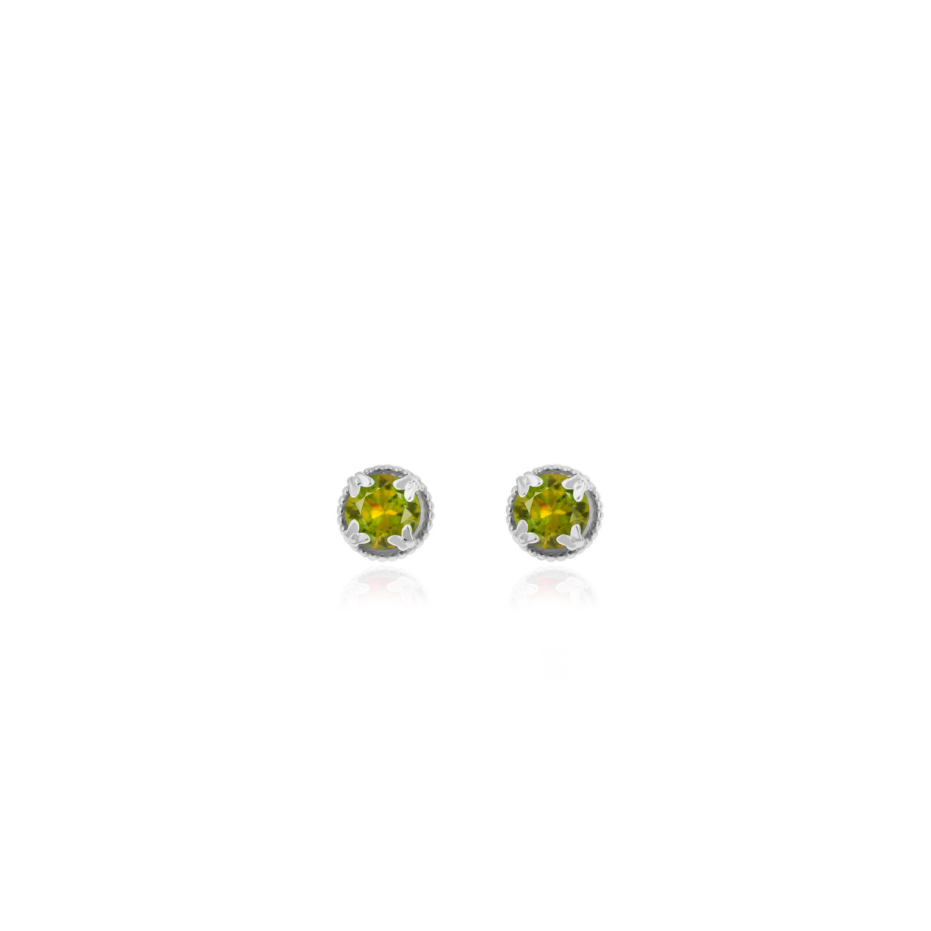 Butterfly Birthstone Stud Earrings- ER11