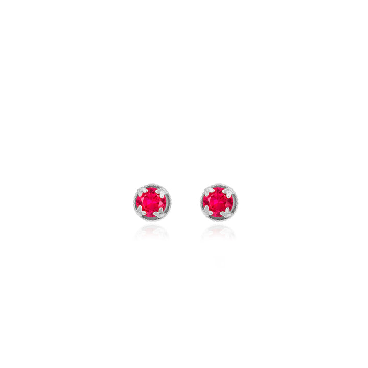 Butterfly Birthstone Stud Earrings- ER11