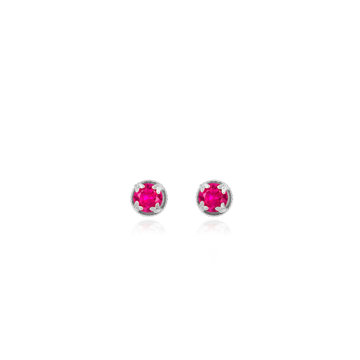 Butterfly Birthstone Stud Earrings- ER11