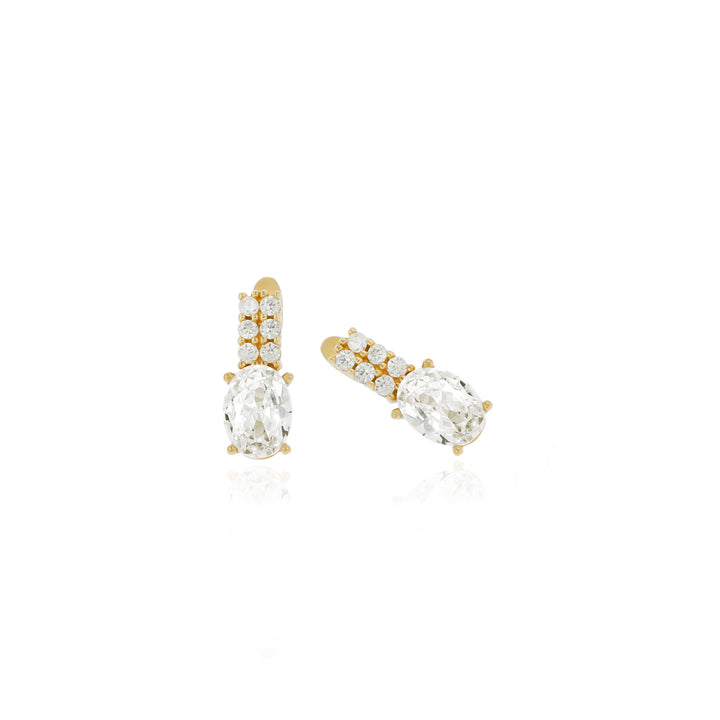 Women Personalized Sterling Silver Birthstone Earrings- ER19
