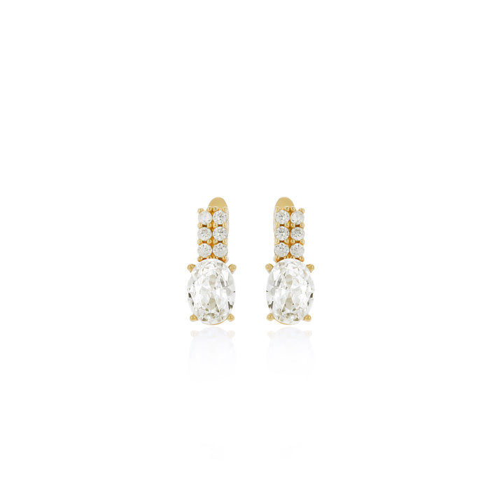Women Personalized Sterling Silver Birthstone Earrings- ER19