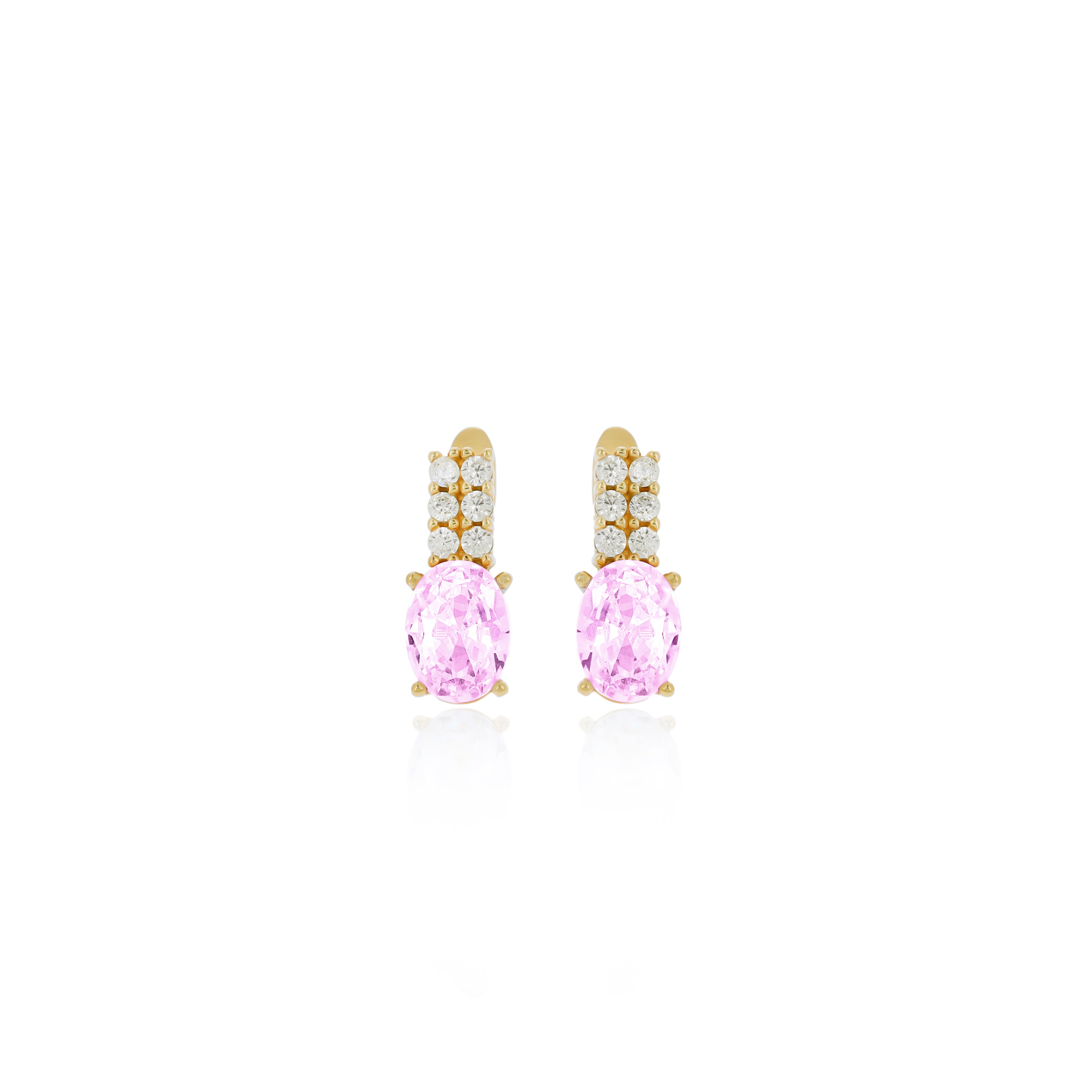 Women Personalized Sterling Silver Birthstone Earrings- ER19