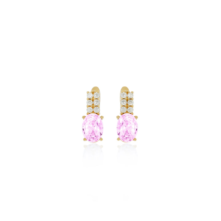 Women Personalized Sterling Silver Birthstone Earrings- ER19