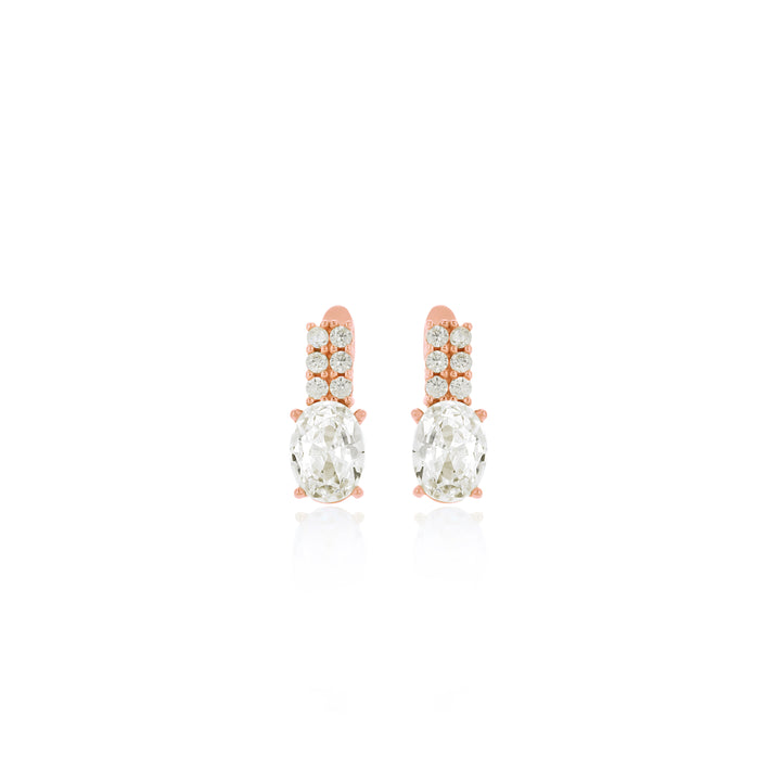 Women Personalized Sterling Silver Birthstone Earrings- ER19