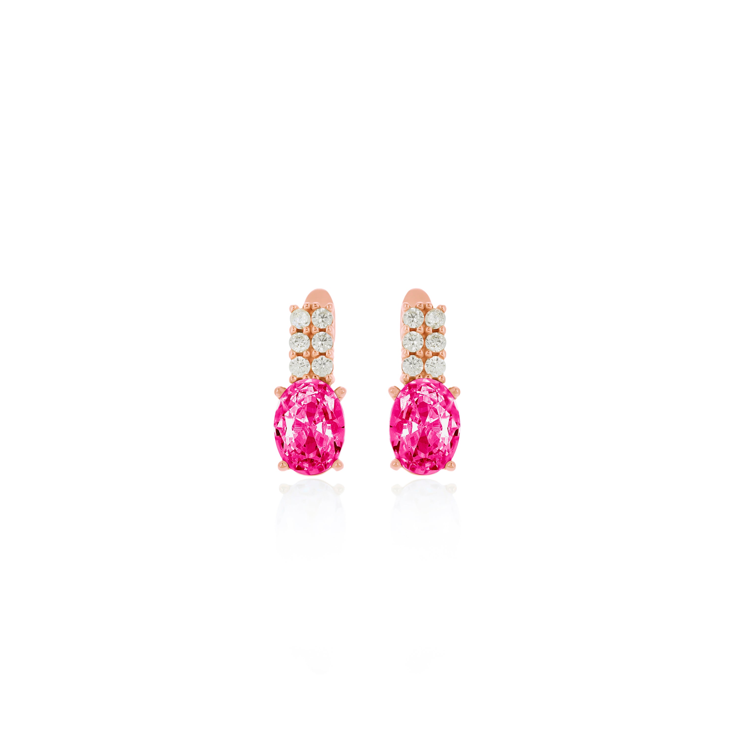 Women Personalized Sterling Silver Birthstone Earrings- ER19