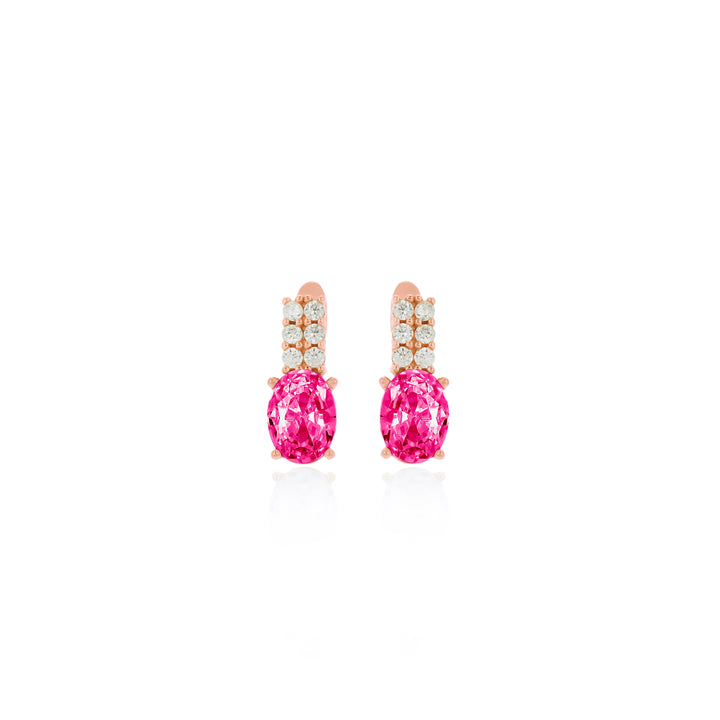 Women Personalized Sterling Silver Birthstone Earrings- ER19