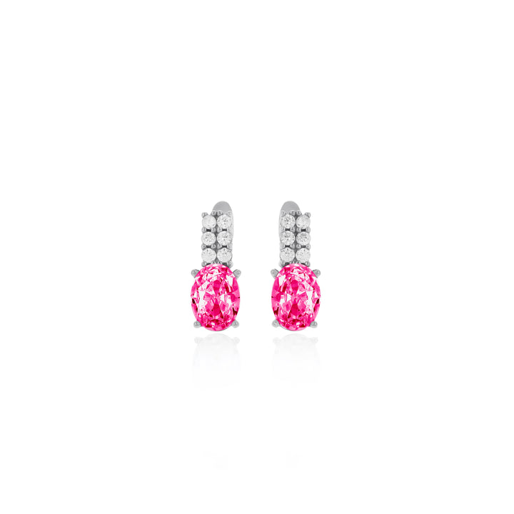 Women Personalized Sterling Silver Birthstone Earrings- ER19