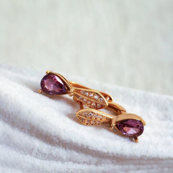 Drop Birthstone Earrings- ER30