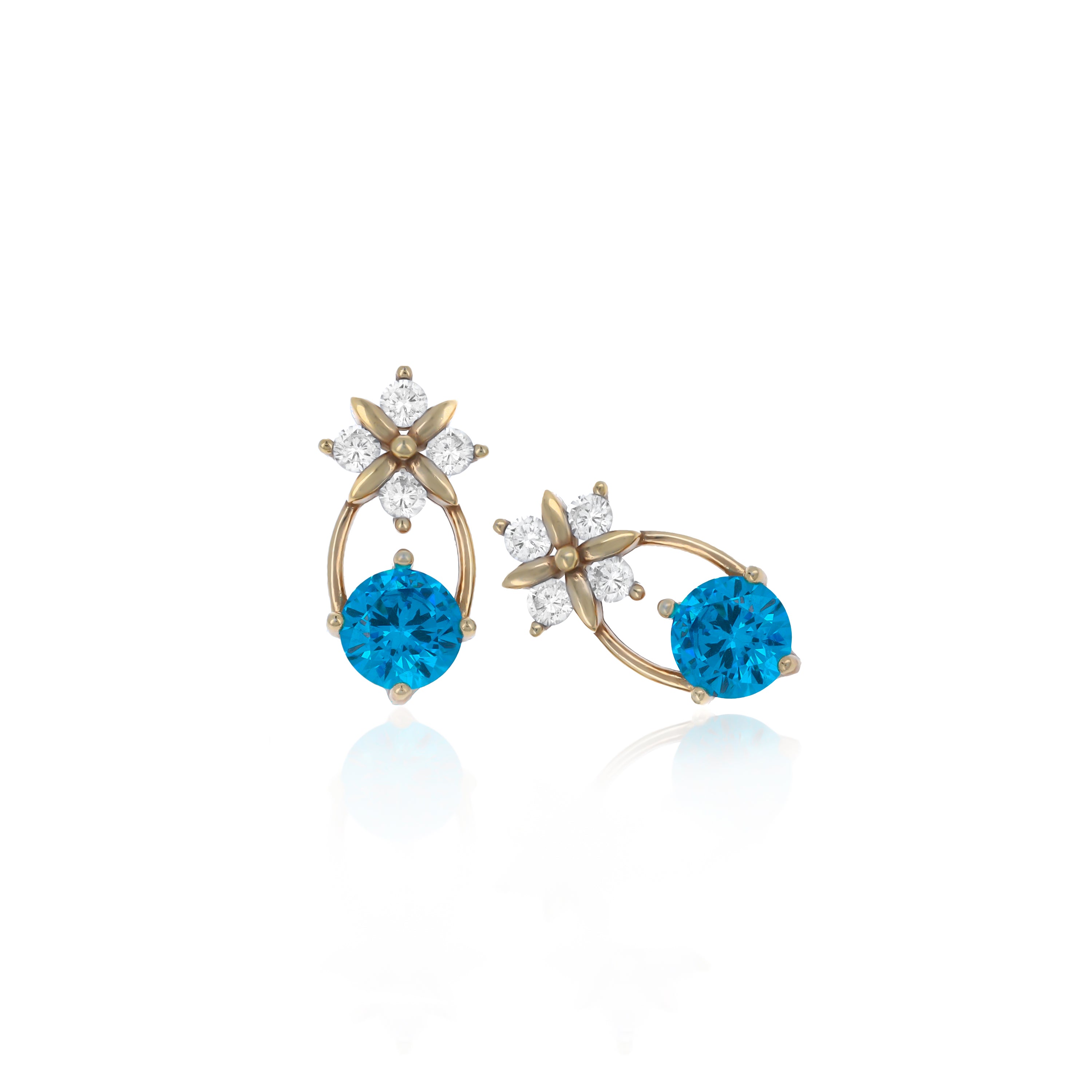 Dangle Birthstone earrings- ER3