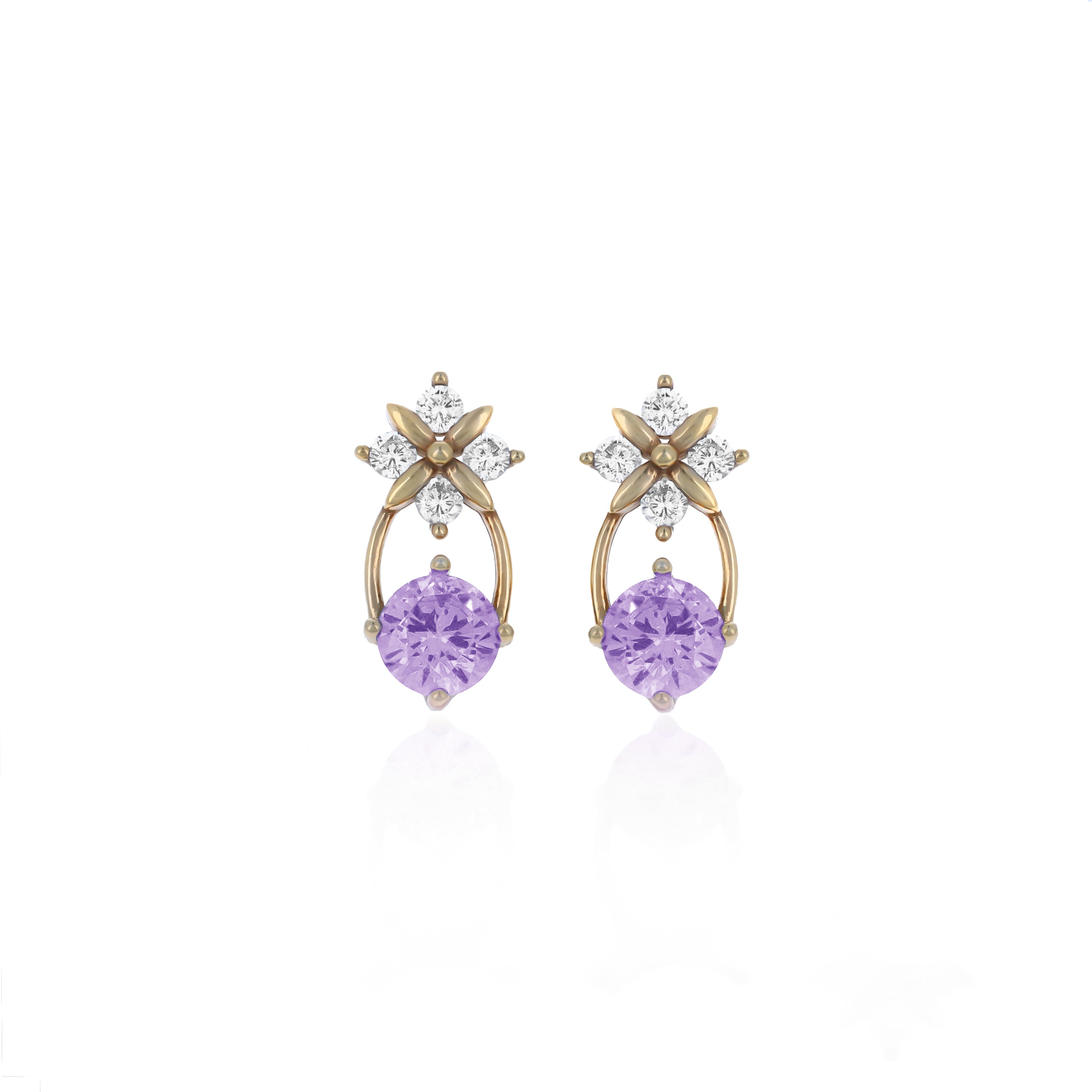 Dangle Birthstone earrings- ER3