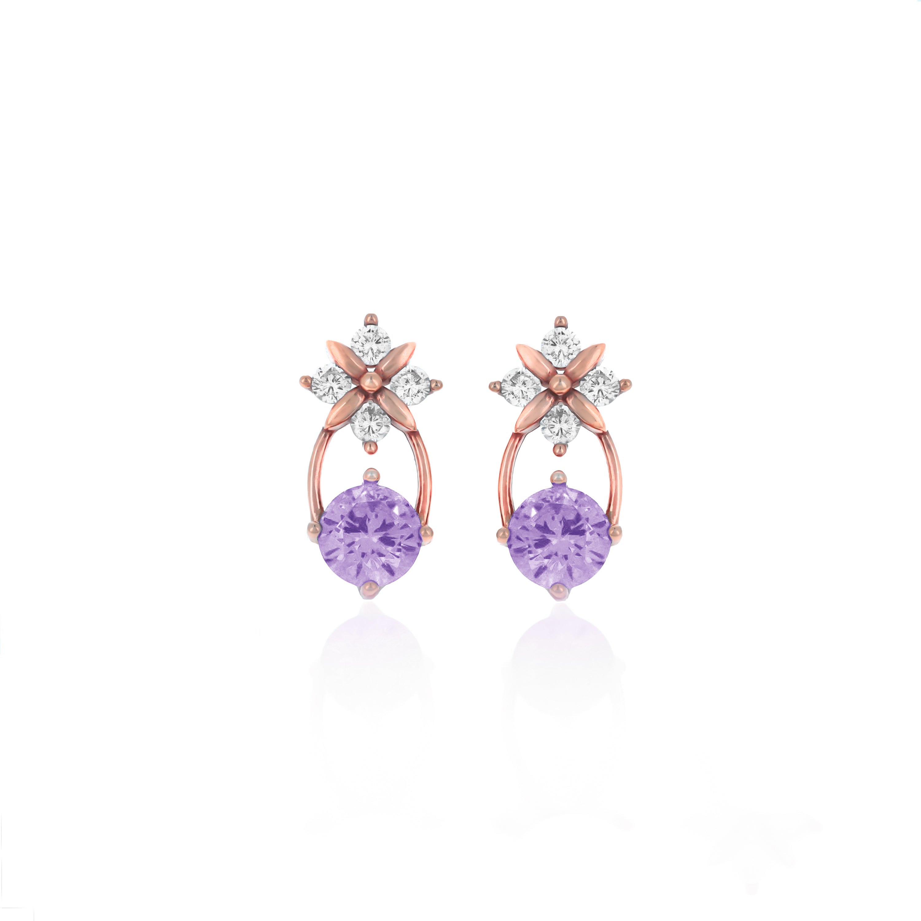 Dangle Birthstone earrings- ER3