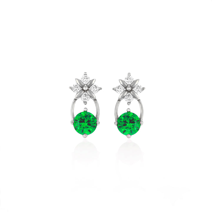 Dangle Birthstone earrings- ER3