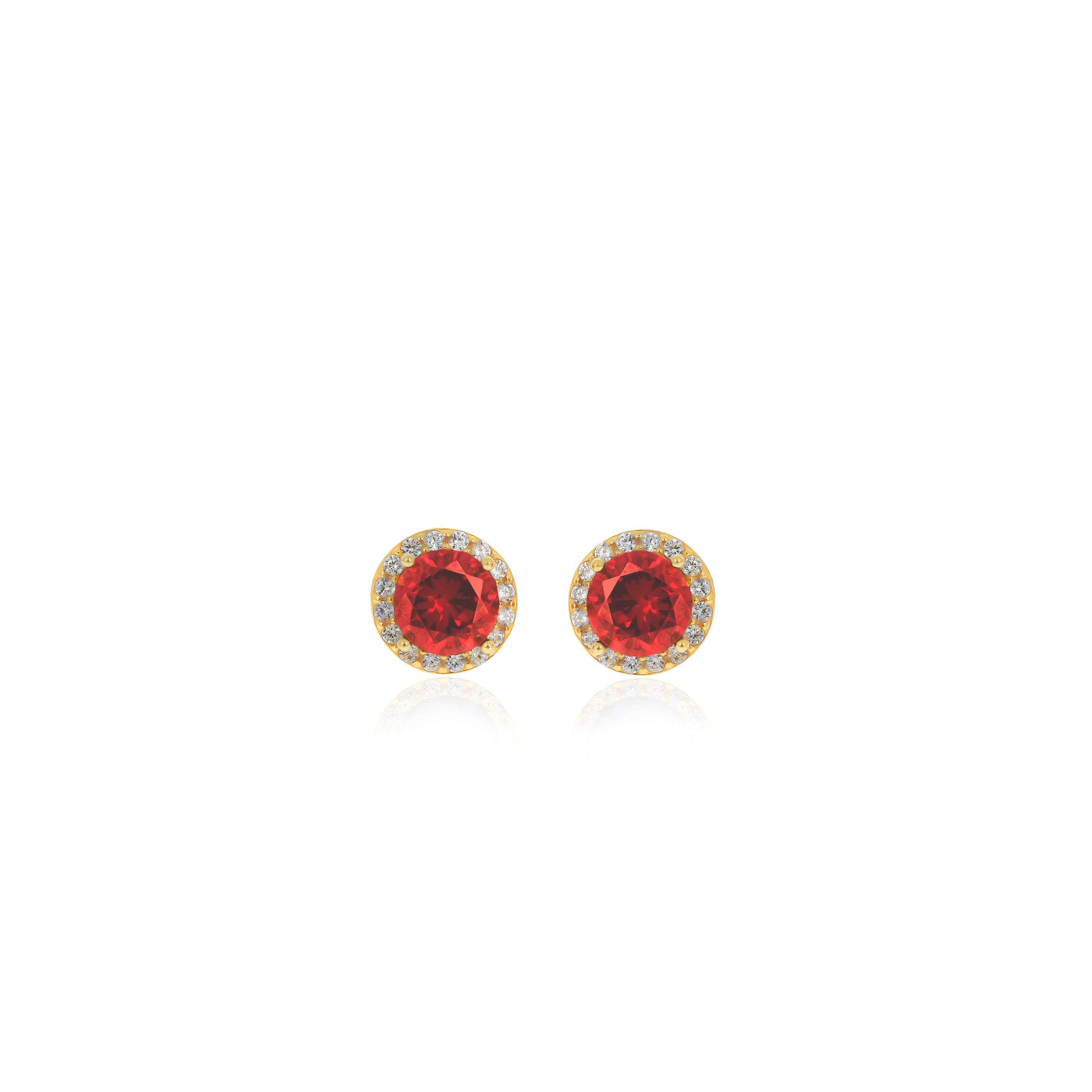 Birthstone Stud Earrings