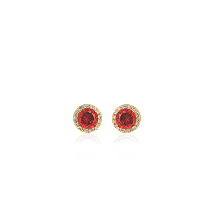 Birthstone Stud Earrings