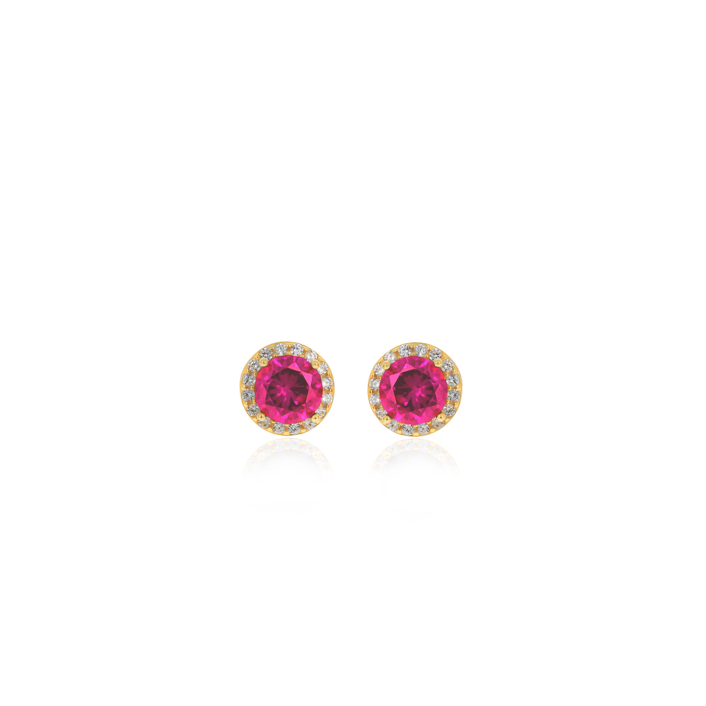 Birthstone Stud Earrings
