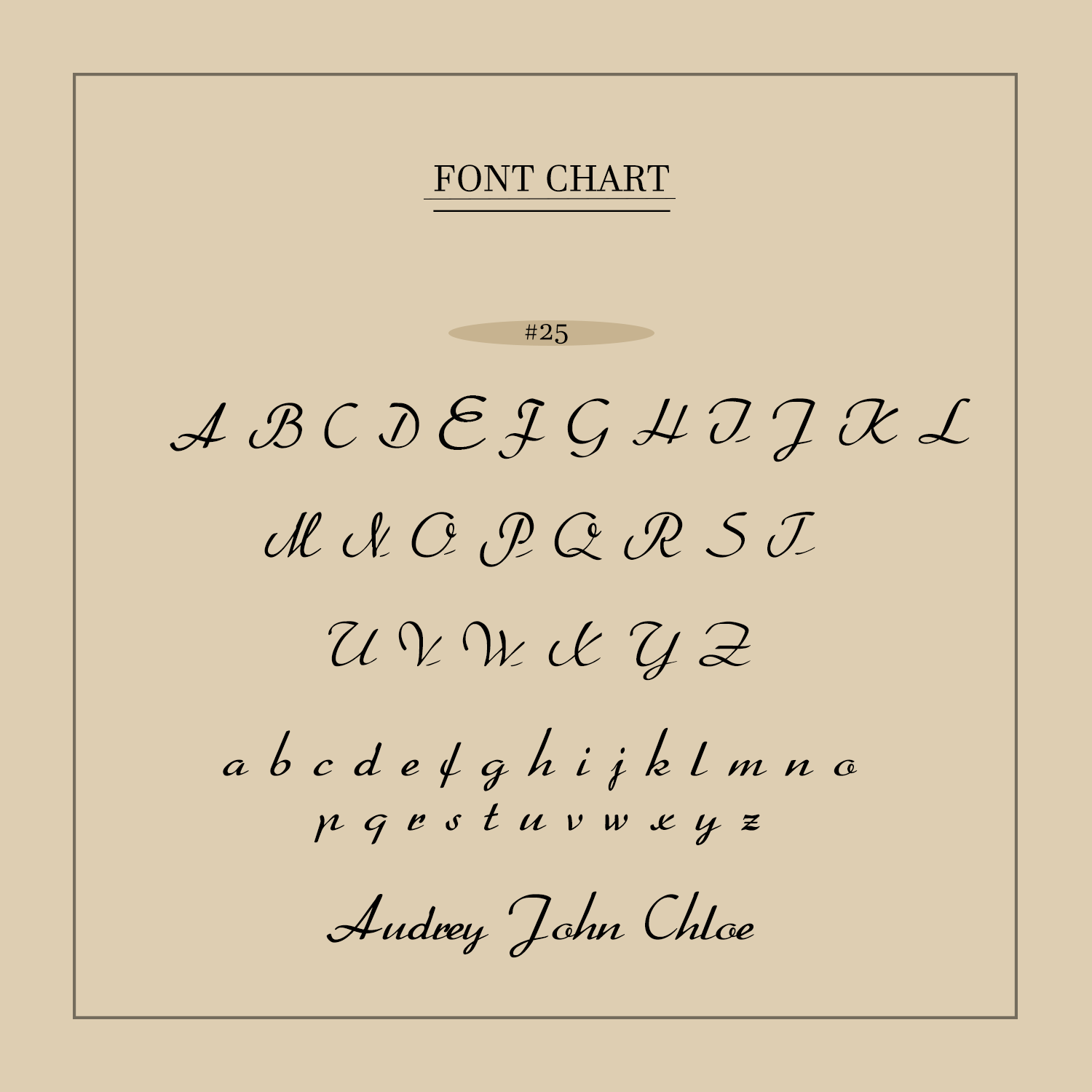 Script Name Necklace .925 Sterling Silver NC1