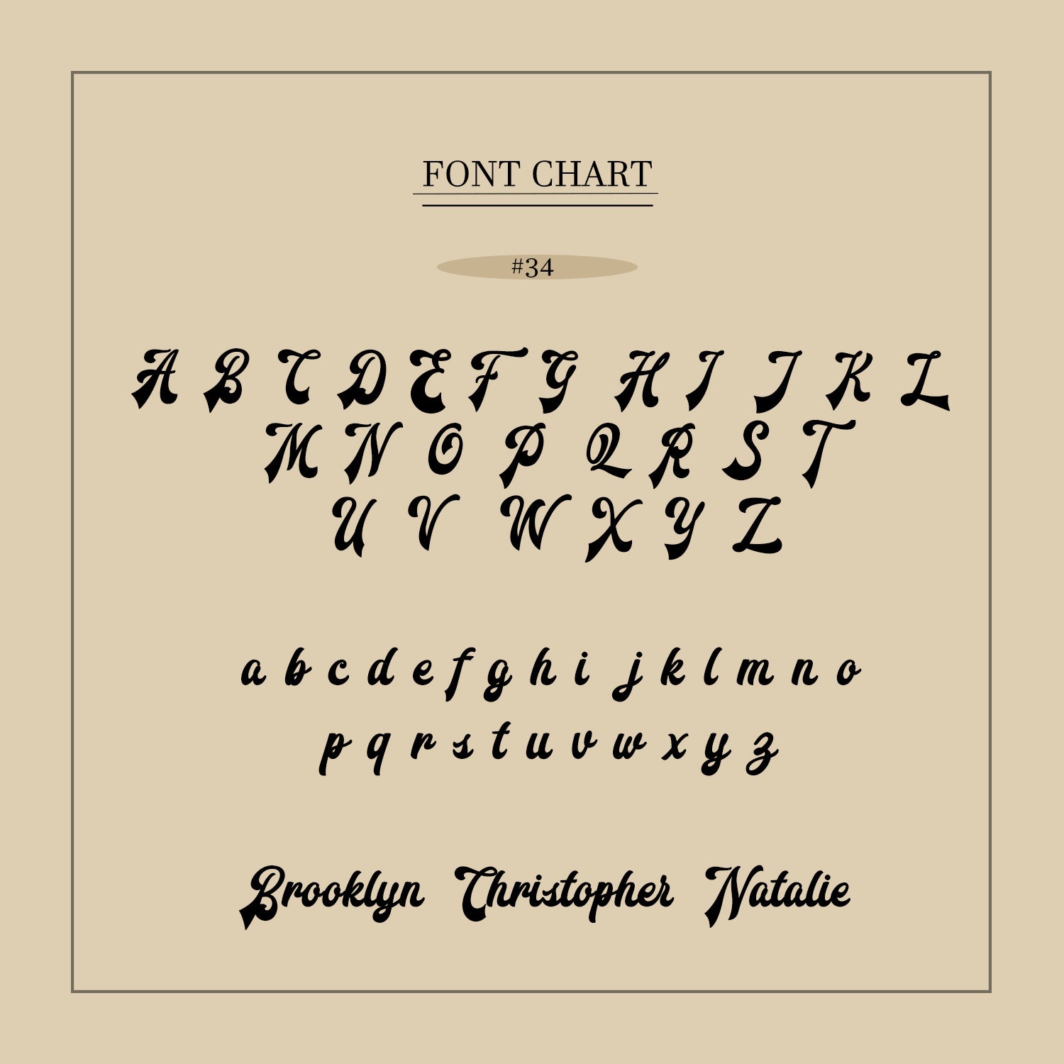 Vertical Name Necklace .925 Sterling Silver NC10