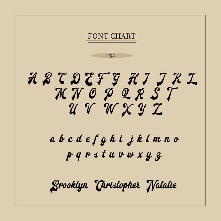 Vertical Name Necklace .925 Sterling Silver NC10