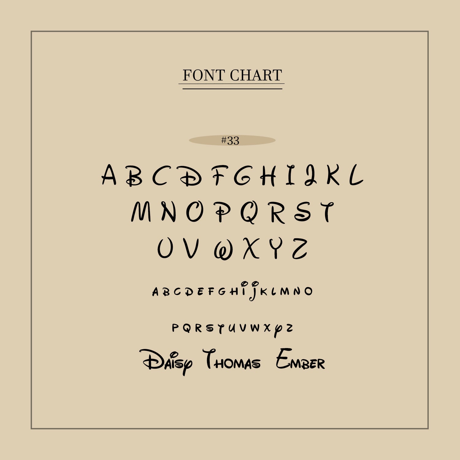 Enchanted Script Custom Name Necklace – Fairytale-Inspired Personalized Pendant-NC9