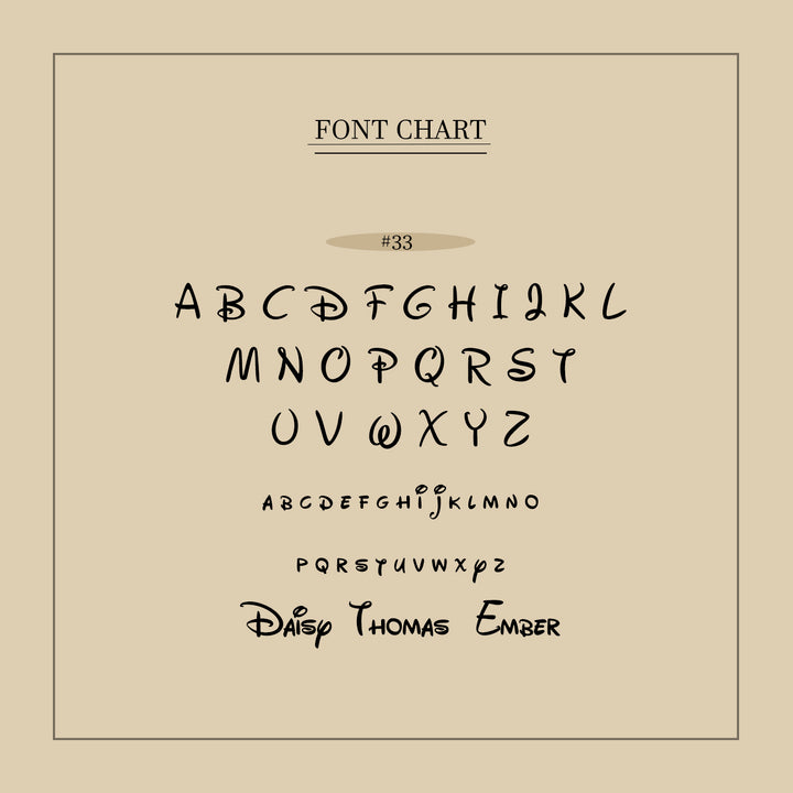 Enchanted Script Custom Name Necklace – Fairytale-Inspired Personalized Pendant-NC9