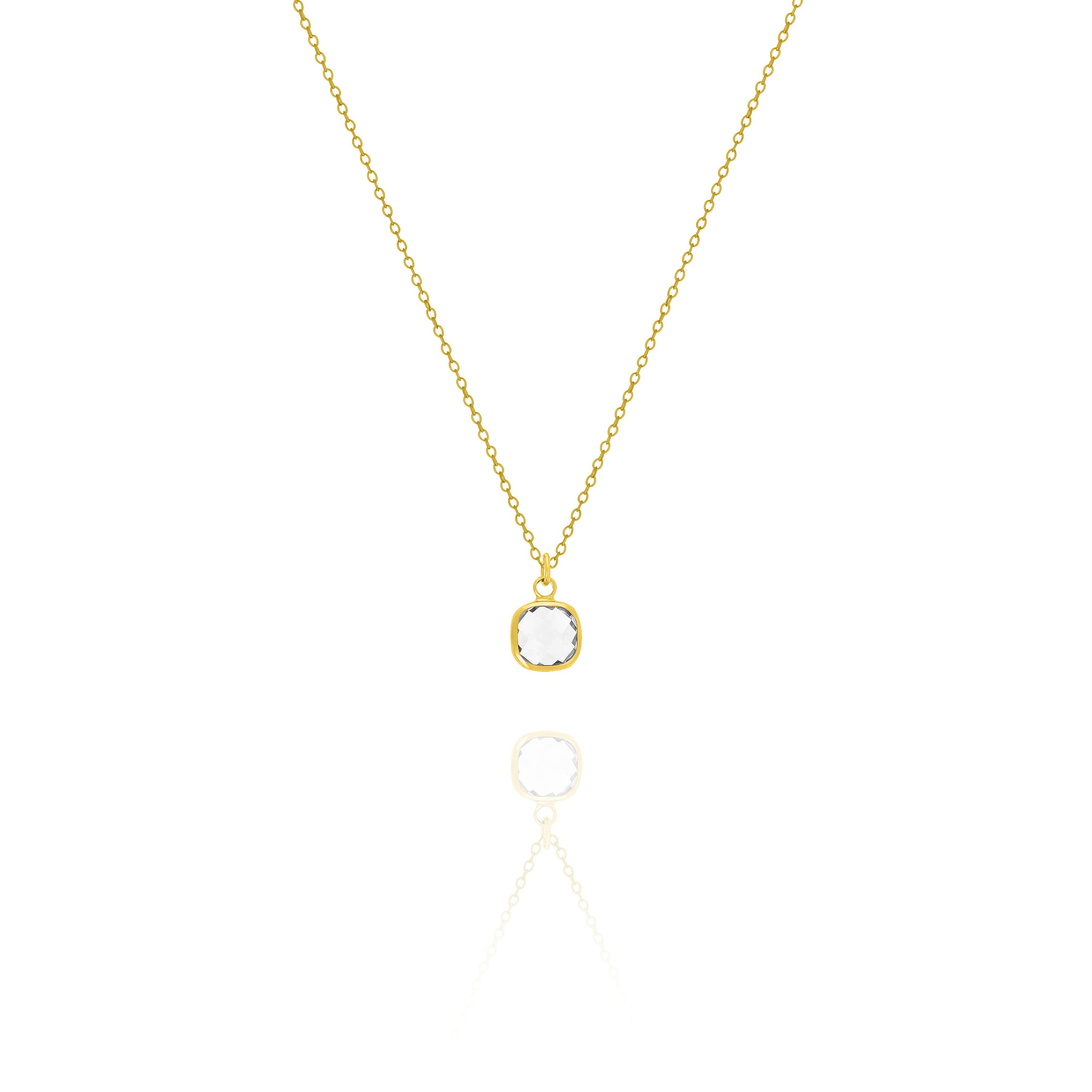 Personalized Birthstone Necklace – Dainty Gift for Her