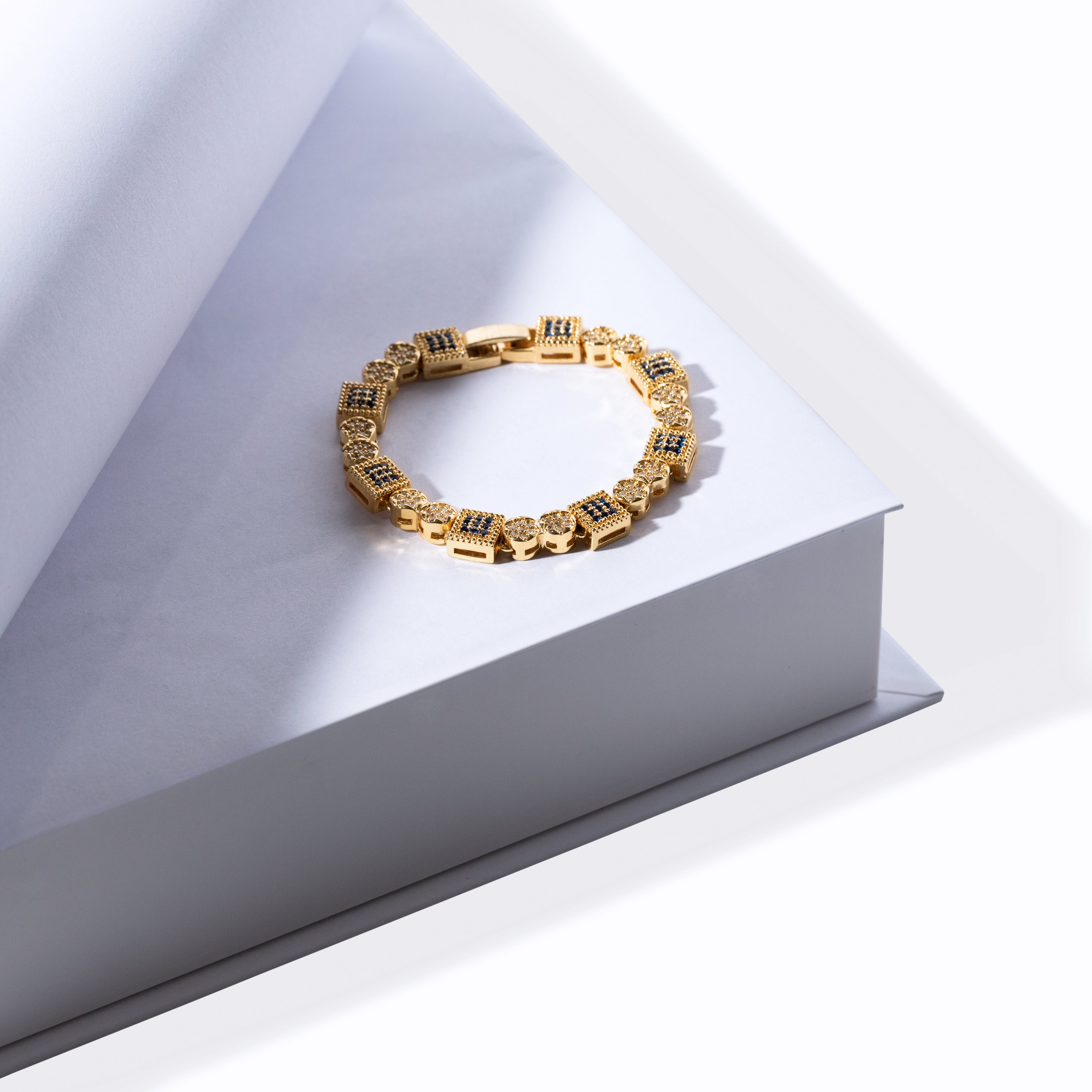 Minimalist Blue Stone Bracelet